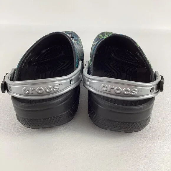 Crocs Star Wars Mandalorian Jibbitz Men Sz 6 Women 8 Unisex Slip On Sandal Shoe - Picture 8 of 10